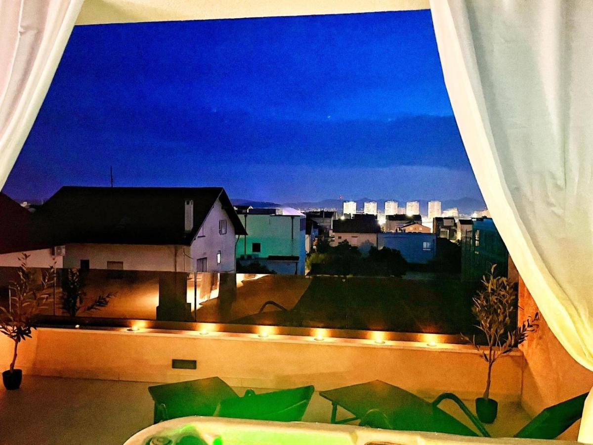 Olive Oasis Penthouse With Jacuzzi Zadar Exterior foto